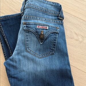 Hudson Jeans Women's Blue Straight Leg Denim